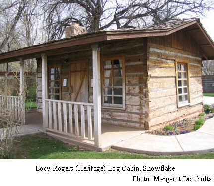 Locy Rogers Olg Cabin, Snowflake, Arizona