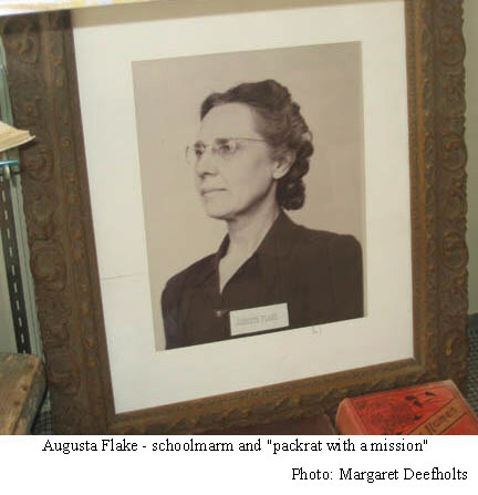 Augusta Flake, schoolmarm, Snowflake Arizona