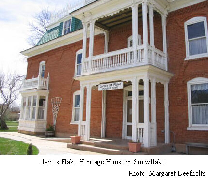 James Flate Heritage House, Snowflake Arizona