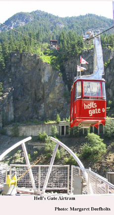 Hell's Gate Airtram in British Columbia's Fraser Canyon