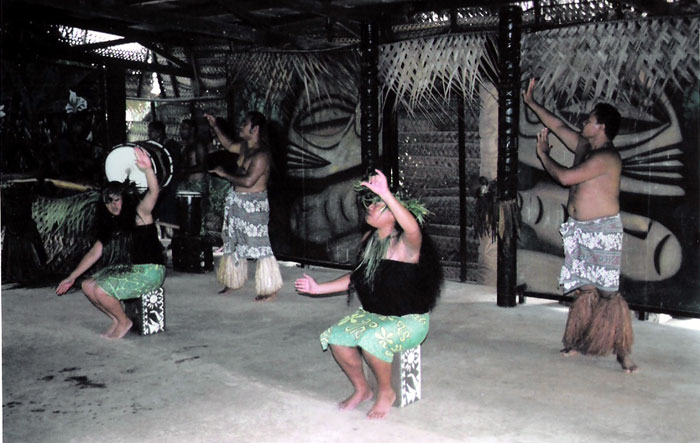 Cooks erotic and hip-notic dancers add cultural flair.