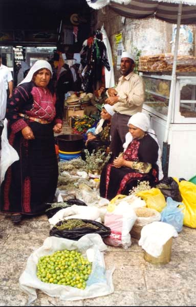 Market in Arab sector of the Old City