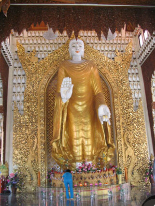 Dhammkarma Burmese Temple, Penang, Malaysia