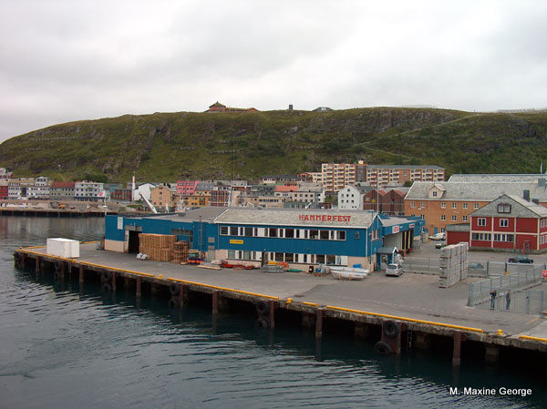 Hammerfest, Norway northernmost town above the Artic Circle.