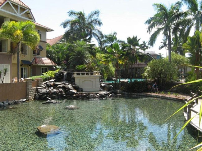 Another of The Lakes Resort swimming pools in Northern Queensland.  Photo by Heather and Barry Minton