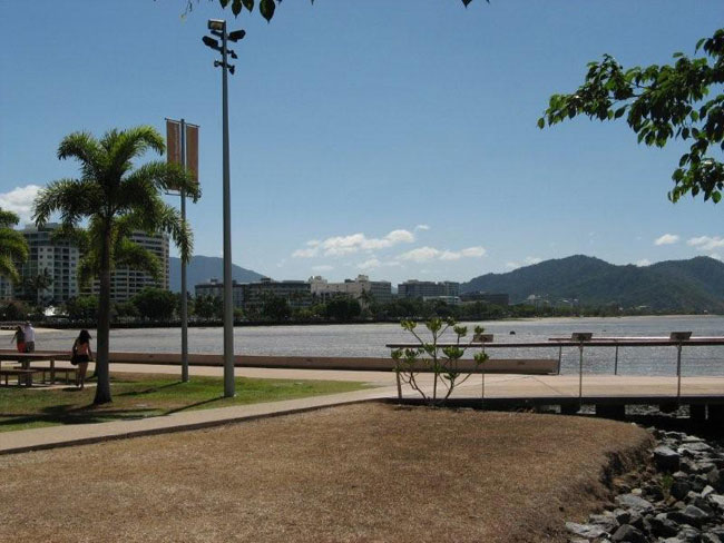 A view of Cairns, North Queensland, Australia.  Photo by Barry and Heather Minton  
