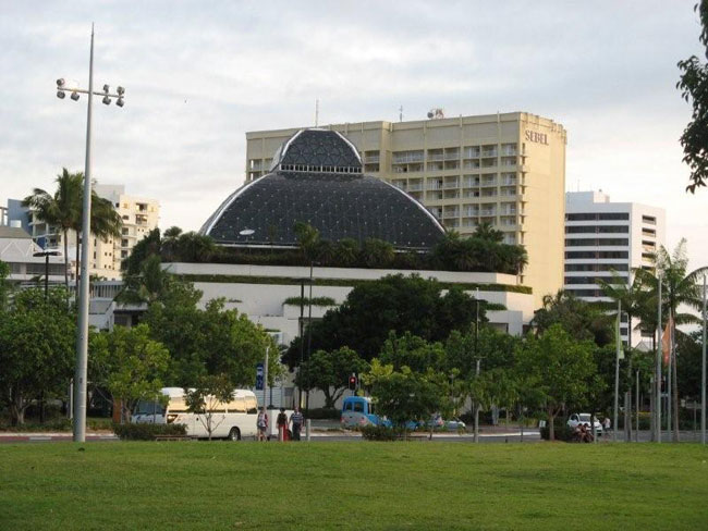 The Reef Hotel Casino, North Queensland        Photo by Heather and Barry Minton