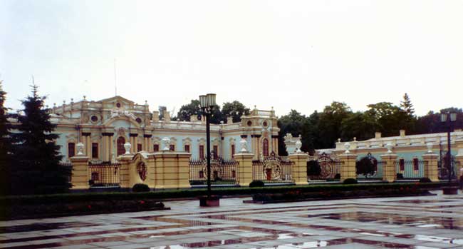 Marlinsky Palace, the former Czar Palace in Kyiv, Ukraine