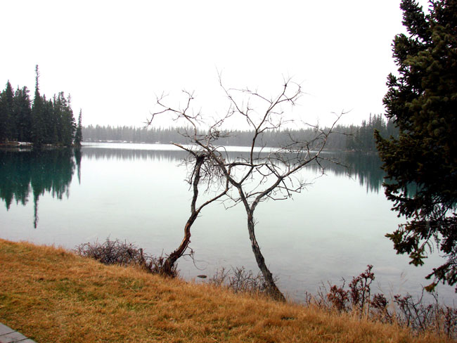 Lac Beauvert in the fall.   Photo by M. Maxine George