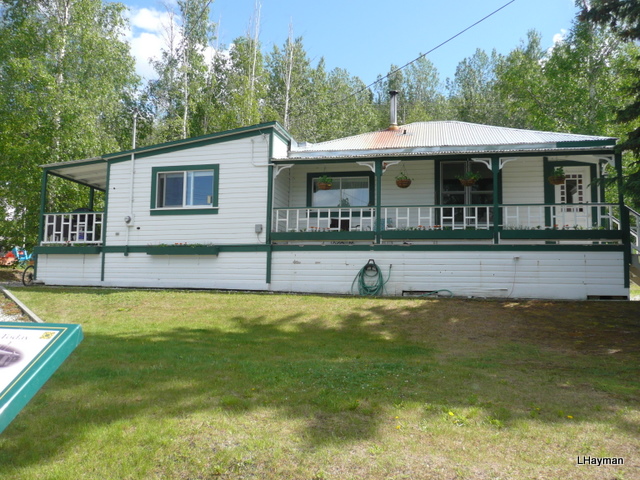 Berton House Writer's Retreat in Dawson City Yukon. Photo by Lenora Hayman