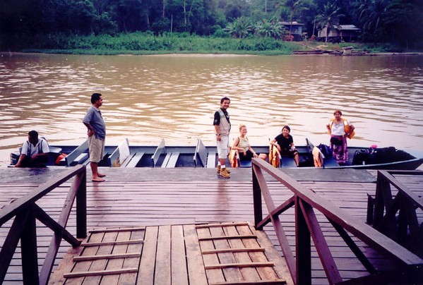Our jungle adventure at Sakau River Lodge is over. It is time to leave.