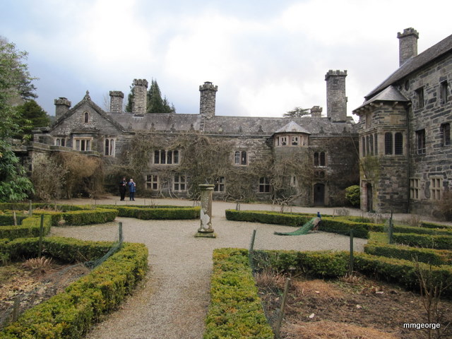 Gwydir Castle in March.   Photo by M. Maxine George