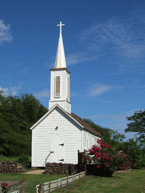 St. Joseph's Church, built in 1876 by Father Damien.