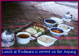 Lunch at Rudinara.