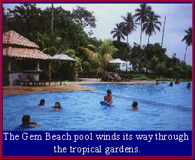 Gem Beach Resort pool.
