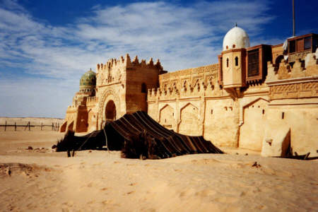 A movie set in the Sahara Desert