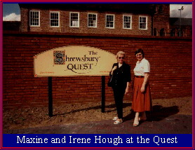 Maxine and Irene Hough at the Shrewsbury Quest