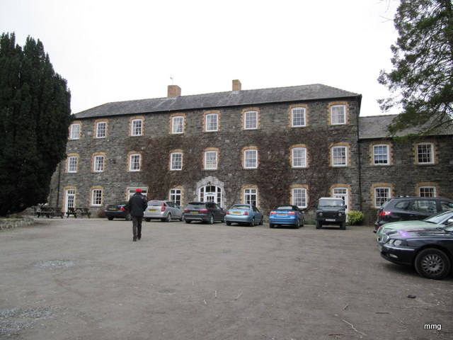 Brynafon Country House Hotel in  Rhyader or The Old Workhouse.  Photo by M. Maxine George