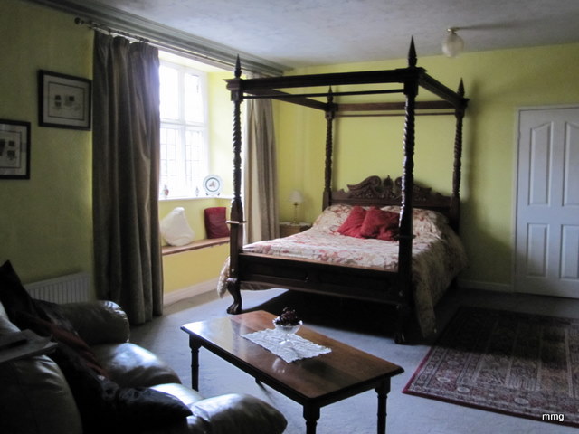  Room 2, the most haunted room at Skirrid Mountain Inn, Abergavenny.  Photo by M. Maxine George